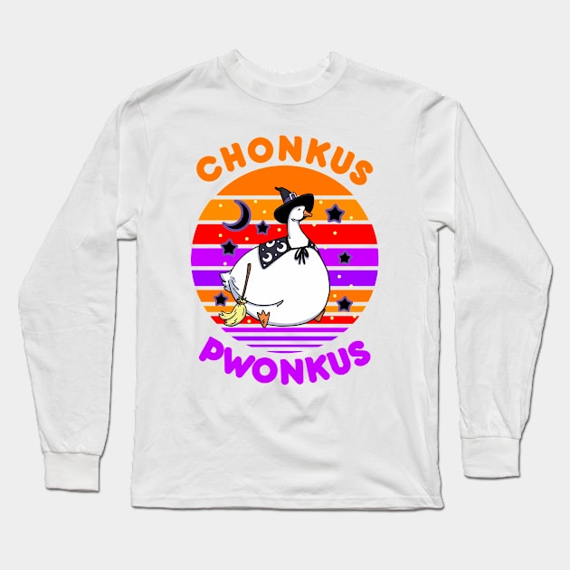 Honkus Ponkus Halloween Goose Long Sleeve T-Shirt by TASAAGOR